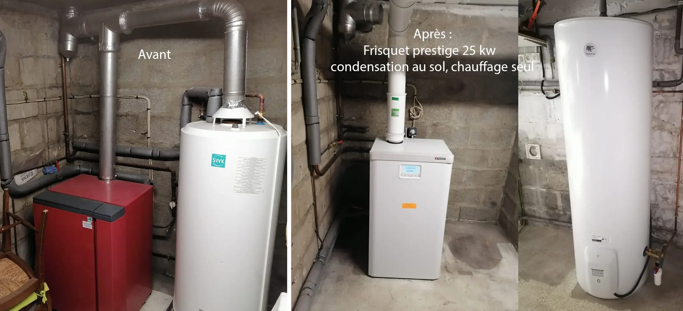 Remplacement chaudière gaz à Maromme