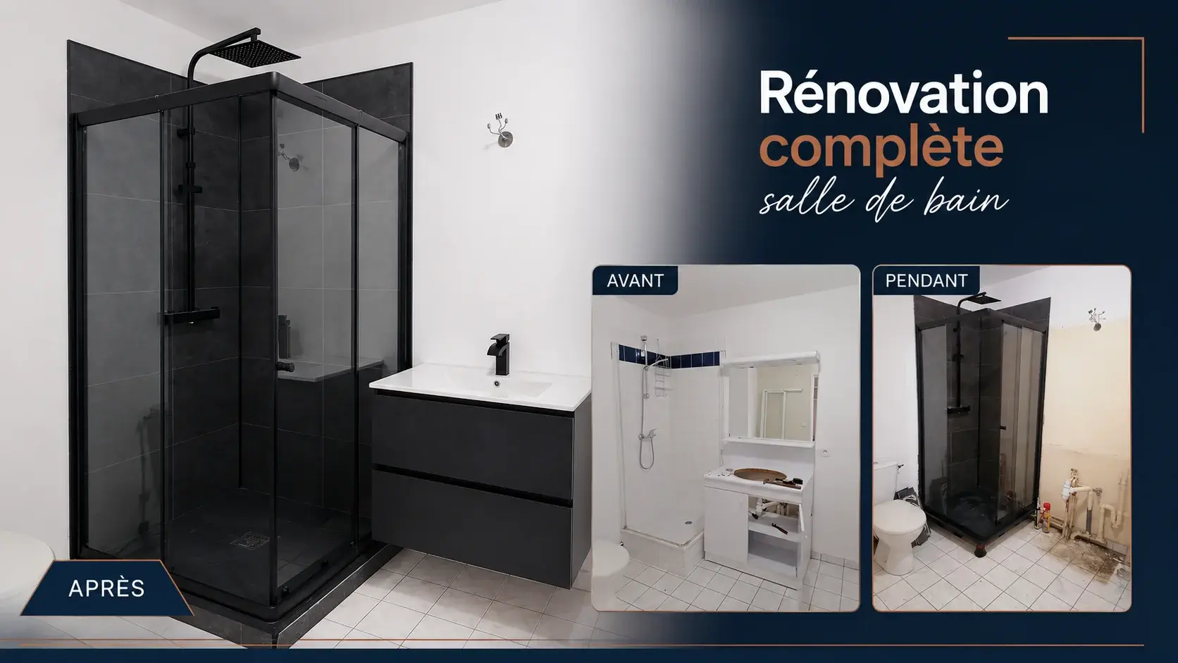 Rénovation salle de bain à Rouen